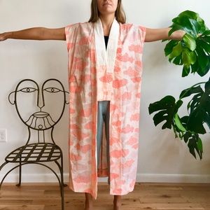 Urban renewal Sheer Japanese kimono